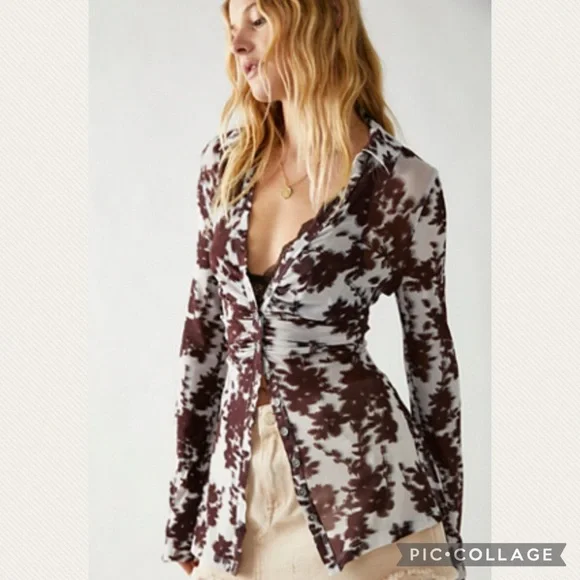 Free People Lucky Shirtee - Picture 1 of 8